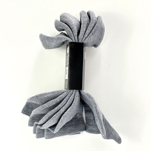 True Classic Men's XL Heather Gray Ankle Seamless Toe Premium Socks 3-Pack NWT - Picture 3 of 11